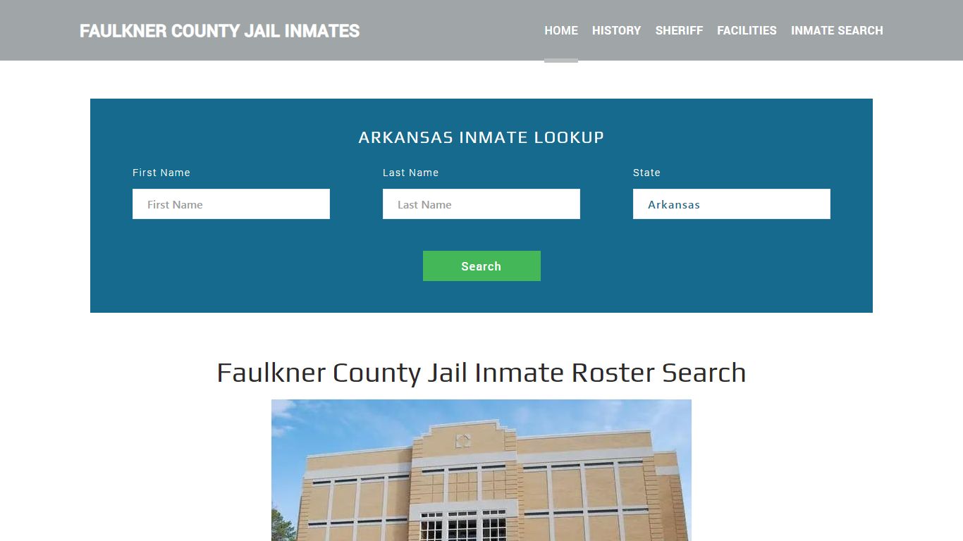 Faulkner County Jail Inmate Roster Lookup, Conway, AR